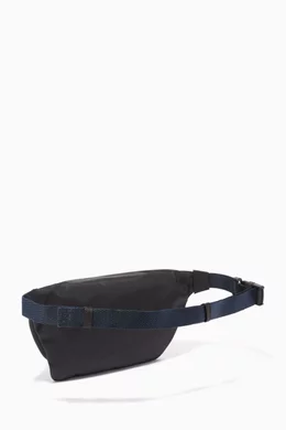 Buy Balenciaga Black Black Embroidered Wheel Belt Bag For Women