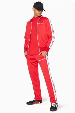 Buy Palm Angels Red Classic Track Jacket For Men Online Ounass Oman