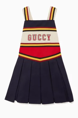 gucci embroidered jersey dress Gucci Black Floral Embroidered Dress - BOPF main image 0