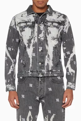 Misbhv monogram denim jacket hotsell