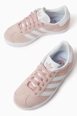adidas gazelle silver green womens Adidas | Gazelle Bold Sneakers for Women