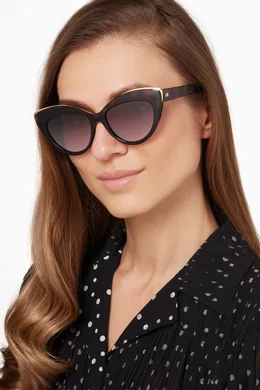 Buy Le Specs Brown Beautiful Stranger Sunglasses For Women  display picture 1