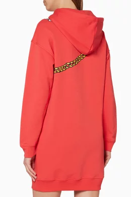 Moschino hooded dress top