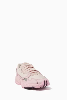 Buy adidas Pink Falcon Leather & Mesh Runner Shoes For Women Online |  Ounass Oman