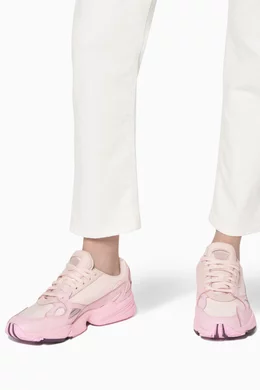 Buy adidas Pink Falcon Leather & Mesh Runner Shoes For Women Online |  Ounass Oman