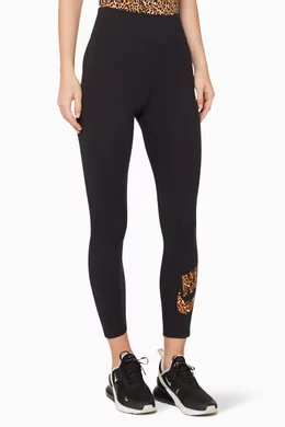 Nike cheetah leggings cheap