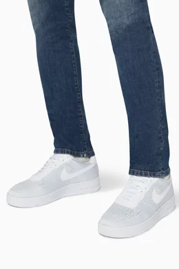 Men's nike air force 1 flyknit 2. casual shoes top