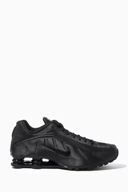 Buy Nike Black Shox R4 Sneakers For Men Online Ounass Oman