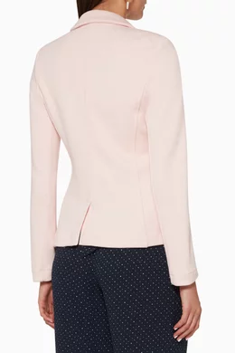 Whistles pink jersey jacket on sale