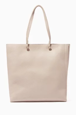 Buy Furla Neutral Eden Leather Tote Bag For Women Online Ounass Oman