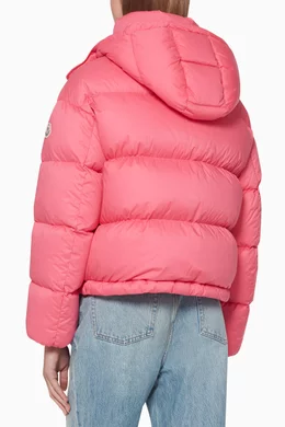 Buy Moncler Pink Onia Quilted Down Jacket For Women Online