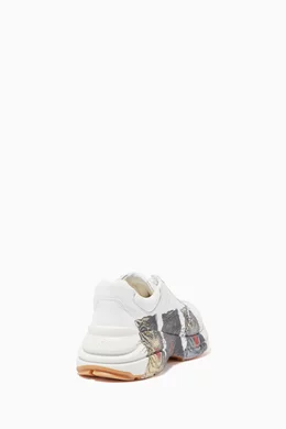 Buy Gucci Neutral Three Panthers Rhyton Sneakers For Men Online Ounass Oman