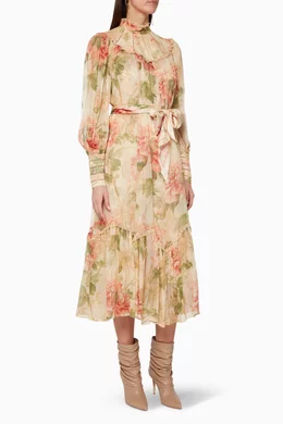 zimmermann espionage silk dress espionage silk sheath
