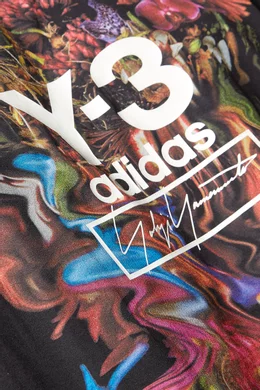 Buy Y-3 Black Toketa Print Jersey T-Shirt For Men Online