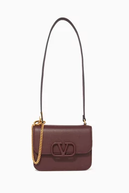 Valentino burgundy bag on sale