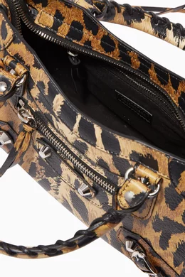Buy Balenciaga Brown Classic Mini City Bag For Women Online Ounass Oman