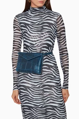 Buy Staud Blue Holly Convertible Bag For Women Online Ounass Oman