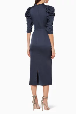keepsake own it midi dress Buy Keepsake The Label Blue Own It Midi Dress For Women Online
