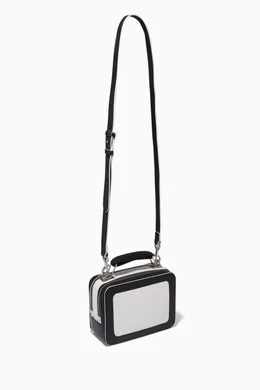 Buy Marc Jacobs White The Mini Box Bag in Colour block Leather For Women Online Ounass Oman
