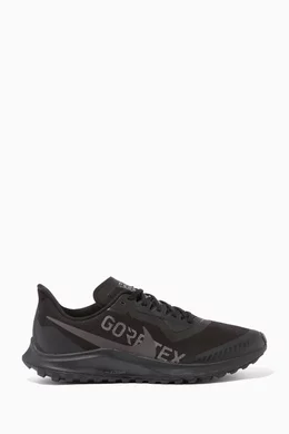 Buy Nike Black Zoom Pegasus 36 Trail GTX Sneakers For Men Online