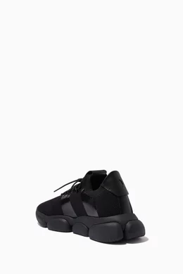 Buy Moncler Black The Bubble Knit Sneaker For Men Online | Ounass Oman