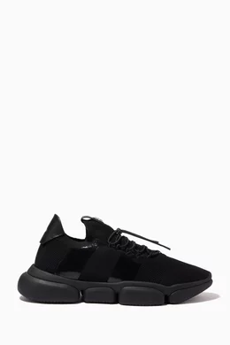 靴 MONCLER Bubble Knit Sneakers (EU43) Buy Moncler Black The Bubble Knit Sneaker For Men Online | Ounass Oman