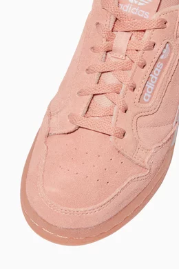 Buy adidas Pink Continental 80 Suede Sneakers For Girls Online | Ounass Oman