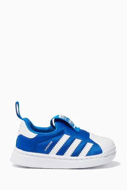 Buy adidas Blue Superstar 360 Sneakers For Baby Boys Online | Ounass Oman