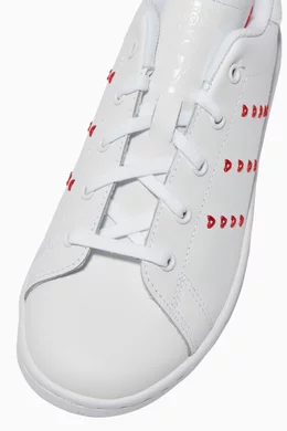 Buy adidas White Stan Smith Embroidered Heart Sneakers Online for Boys Ounass Oman