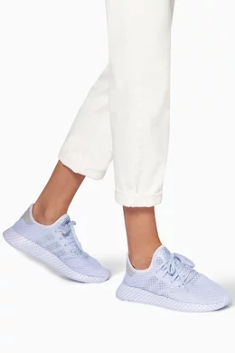 adidas gazelle silver green womens Adidas Womens Deerupt Runner Black/Chalk Pink CQ2909  themefashion_8