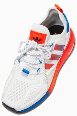 Buy adidas White ZX 2K Sneakers in Mesh For Boys Online