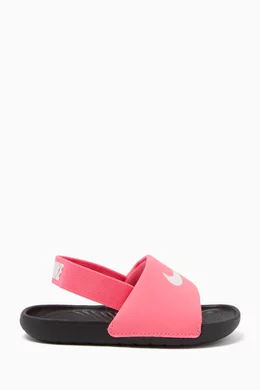 Buy Nike Pink Logo Kawa Slide Online for Girls Ounass Oman