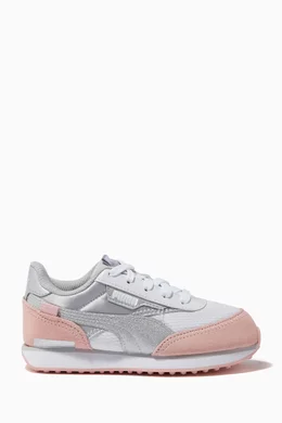 Buy Puma Color Future Rider Arctic Sneakers in Nylon For Kids Online Ounass Oman
