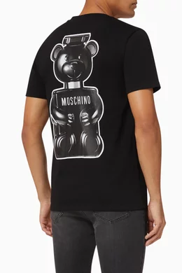Buy Moschino Black Toy Boy Cotton T-Shirt For Men Online | Ounass Oman