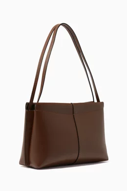 Buy Wandler Brown Carly Mini Shoulder Bag in Leather For Women Online Ounass Oman