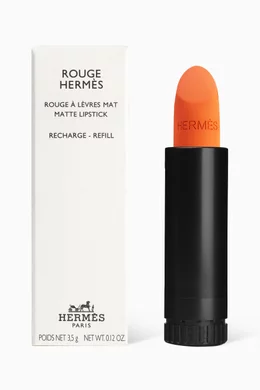 Buy HERMÈS 33 Orange Boite Rouge Hermès Matte Lipstick Refill, 3.5