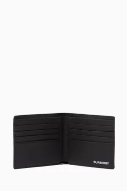 Buy Burberry Color International Bi Fold Wallet in London Check Leather For Men Online Ounass Oman