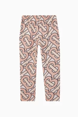 Burberry monogram pants store
