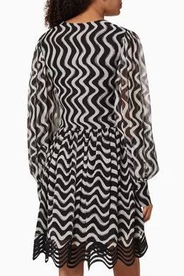 kinley mini dress black Long Royal Blue Prom Dress with Iridescent Sequins PromGirl