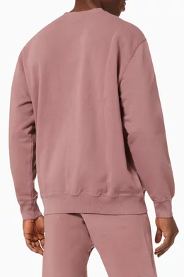 Buy Carhartt WIP Pink Logo Patch Pocket Sweatshirt in Cotton For