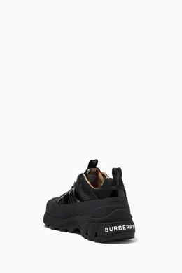 Burberry arthur sneaker leather cheap