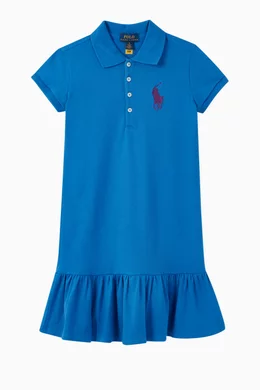 knee length dresses for ladies Polo Ralph Lauren Big & Tall Animated Big Pony Mesh Polo main image 1