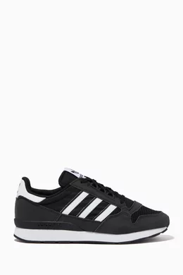 Buy adidas Black ZX 500 Sneakers in Leather For Boys Online