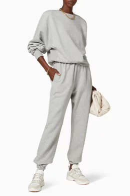 Buy The Frankie Shop Color Vanessa Padded Shoulder Sweatshirt For Women Online Ounass Oman