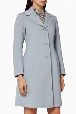 Outerwear Max Mara Uggioso Coat Buy Weekend Max Mara Blue Uggioso