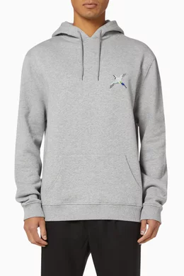 Buy Axel Arigato Grey Single Bee Bird Organic Cotton Hoodie For Men Online Ounass Oman