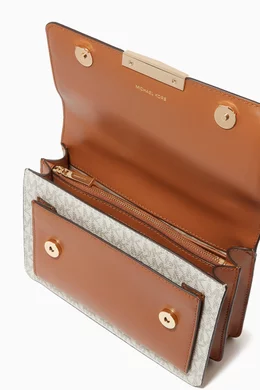 Jade large leather crossbody clearance