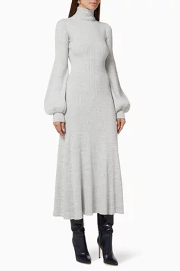 hartley knit dress Cult Gaia Hartley Coastal Sleeveless Cut Out Knit Dress main image 0