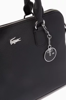 Buy Lacoste Black Daily Classic Bugatti Bag in Coated Petit Pique For Women Online Ounass Oman