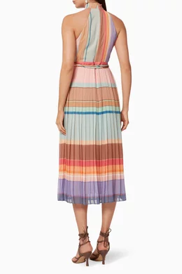 zimmermann pleated picnic dress ZIMMERMANN Sunray Pleated Picnic Dress | Black Floral